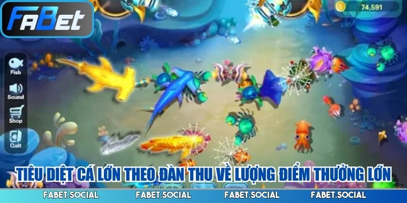 Bắn Cá FABET: Trải Nghiệm Săn Bắn Dưới Lòng Đại Dương