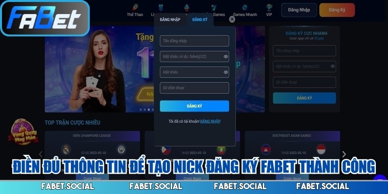Đăng Ký FABET Dễ Dàng, Hướng Dẫn Chi Tiết Từ A Đến Z