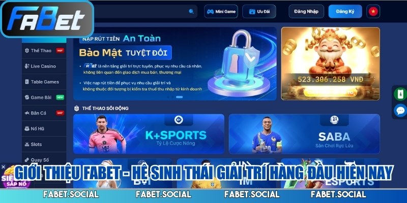 Giới Thiệu FABET – Không Gian Chơi Trực Tuyến Hiện Đại