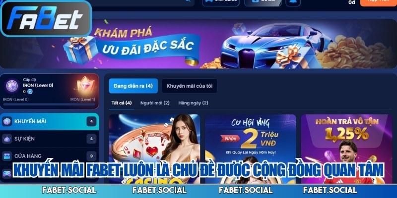 Khuyến Mãi FABET Giúp Người Chơi Tối Ưu Hoá Lợi Nhuận