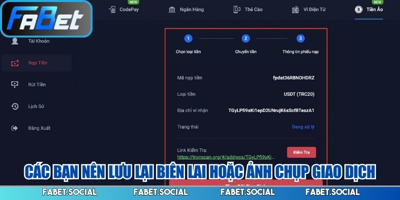 Nạp Tiền FABET: Hướng Dẫn Thực Hiện Từng Phương Thức